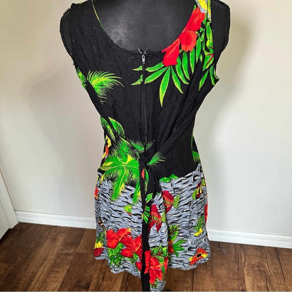 In Gear Vibrant Tropical Dress - Picture 4 of 6